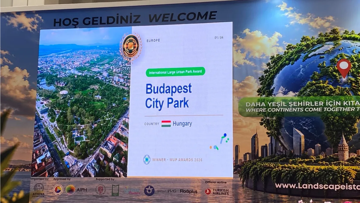 Városliget Európa legjobb parkjai között 2026